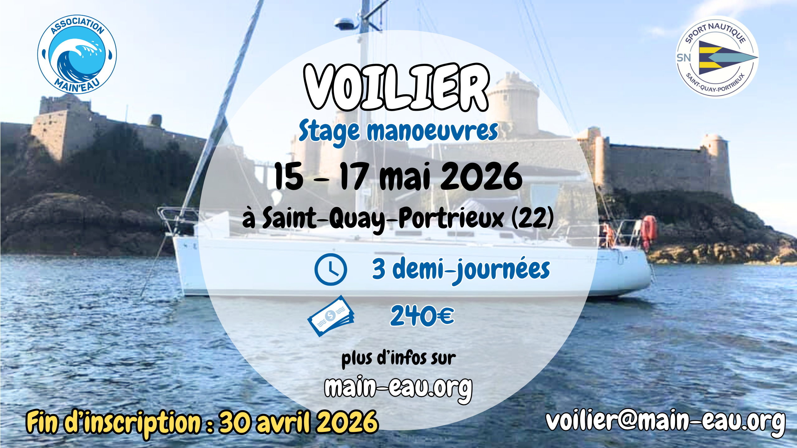 Voilier affiche 2026